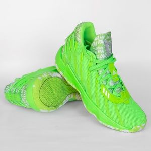 Adidas Dame 7 "I Am My Own Fan" Basketball Shoes, Solar Green, FY0160, Size 8.5